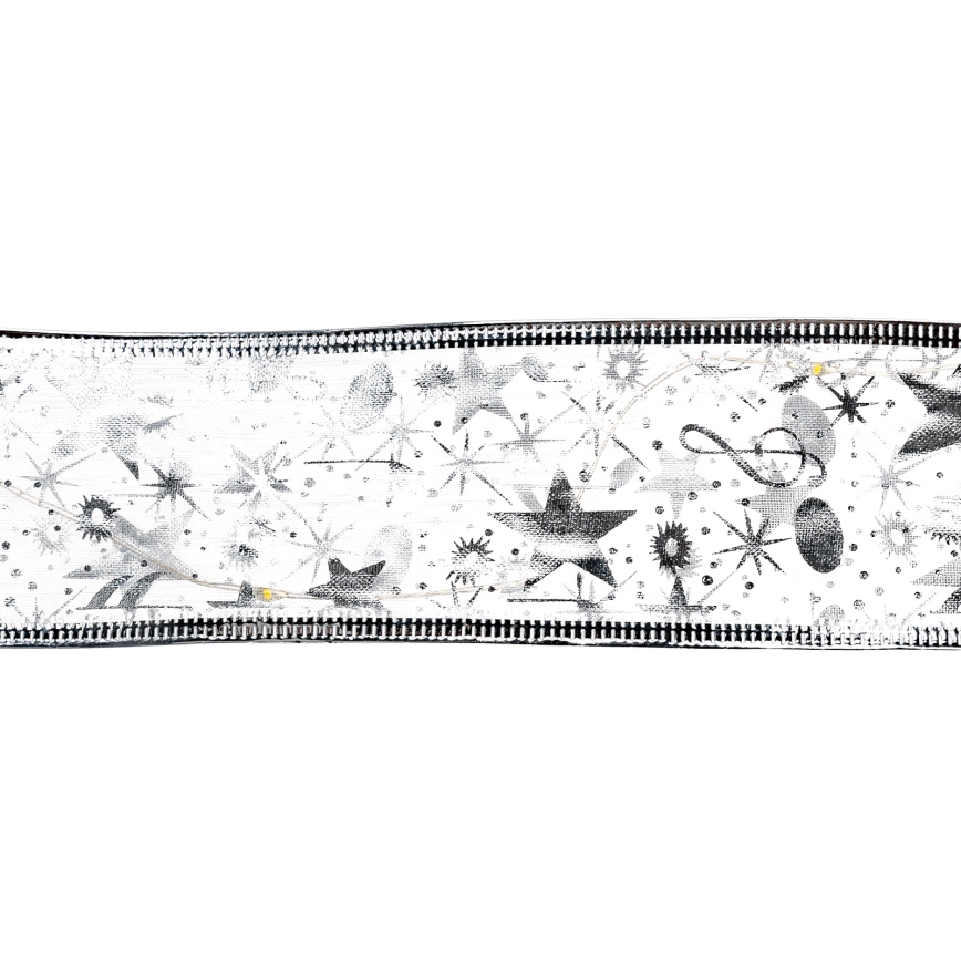 Aigostar - Guirlande LED 100xLED/3xAA 10 m blanc chaud argentée