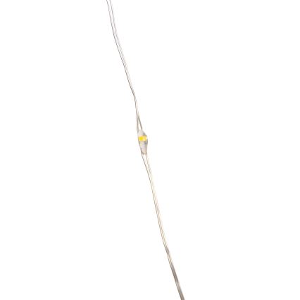 Aigostar - Guirlande lumineuse LED extérieure 50xLED/3xAA 5,3 m blanc chaud
