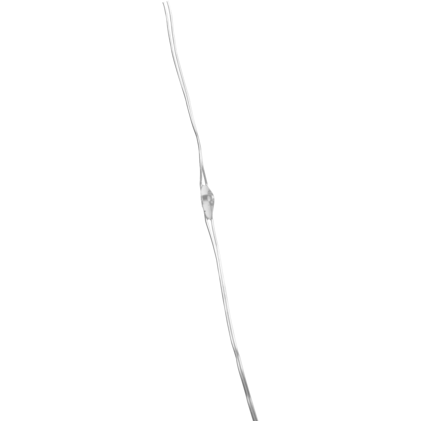 Aigostar - Guirlande LED d'extérieur 50xLED/3xAA 5,3 m blanc froid