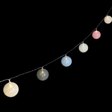 Aigostar - Guirlande LED de Noël 10xLED/3xAA 2 m, blanc chaud