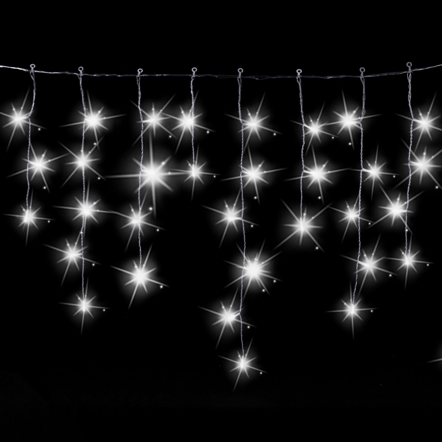 Aigostar - Guirlande LED de Noël d'extérieur 200xLED 8x0,6m IP44 blanc froid