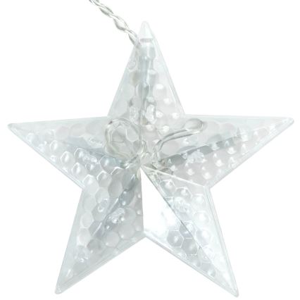 Aigostar - Guirlande de Noël LED d'extérieur 120xLED/6W/230V/8 fonctions 3x0,6m IP44 blanc froid + télécommande