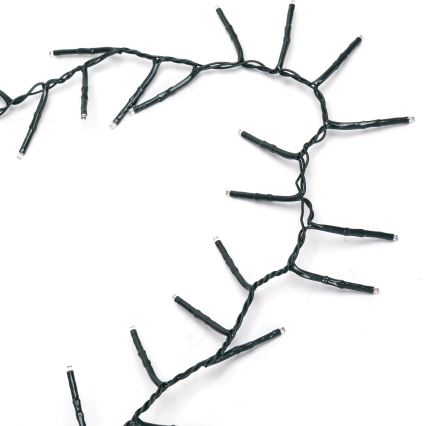 Aigostar - Guirlande LED d'extérieur 400 LED/8 fonctions 13 m IP44 blanc froid