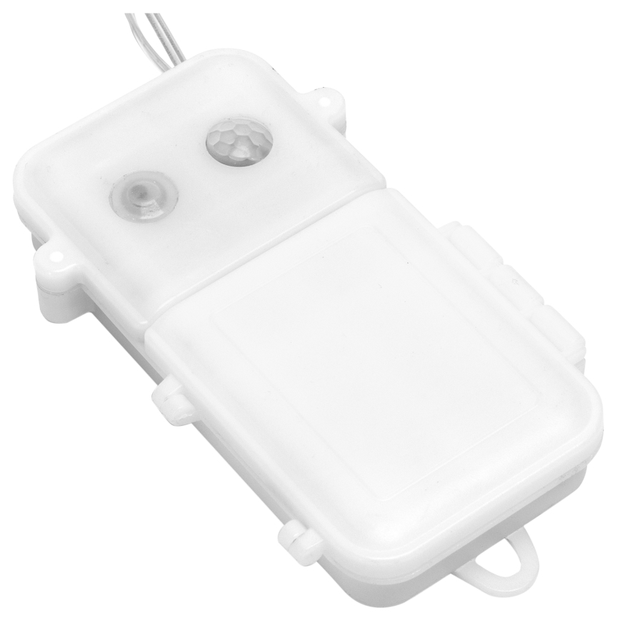 Aigostar - Guirlande LED de Noël pour extérieur à intensité réglable avec capteur de mouvement 100xLED/3xAA 12m multicolore + télécommande