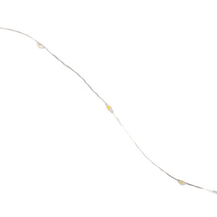 Aigostar - Guirlande LED extérieure de Noël 300xLED/8 fonctions 4m IP44 blanc chaud
