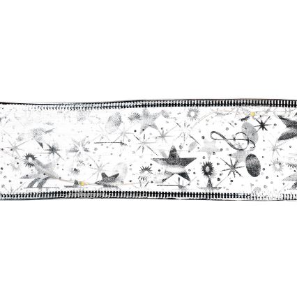 Aigostar - Guirlande de Noël LED 100 LED / 3xAA, 10 m, blanc chaud, argentée