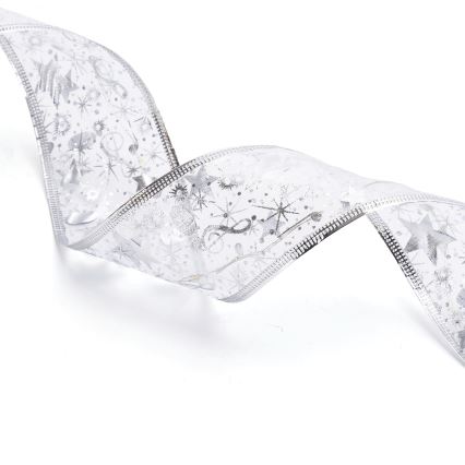 Aigostar - Guirlande de Noël LED 100 LED / 3xAA, 10 m, blanc chaud, argentée