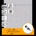 Aigostar - Guirlande lumineuse de Noël extérieure à LED 400xLED/8 fonctions 23x0,4m IP44 blanc chaud