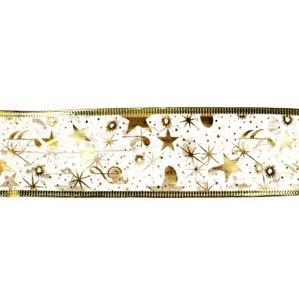 Aigostar - Guirlande lumineuse LED de Noël 100xLED/3xAA 10 m blanc chaud doré