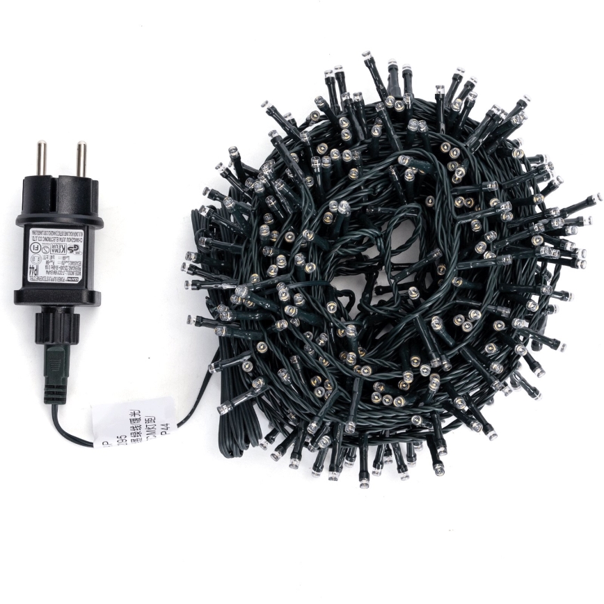 Aigostar - Guirlande lumineuse de Noël LED d'extérieur 320xLED+80xLED 23m IP44 blanc chaud+blanc froid