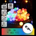 Aigostar - Guirlande lumineuse décorative LED d'extérieur 50 LED/8 modes 5 m IP44 multicolore