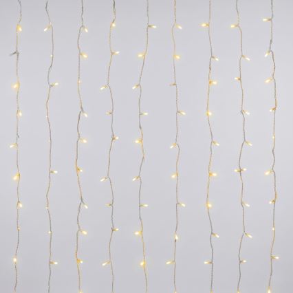Aigostar - Guirlande lumineuse LED de Noël extérieure 180 LED/8 fonctions 3,9x1,8m IP44 blanc chaud