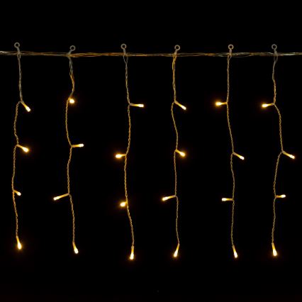 Aigostar - Guirlande de Noël extérieure LED 400xLED/8 fonctions 20x0,4m IP44 blanc chaud