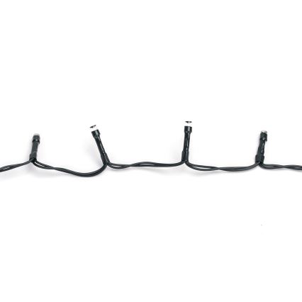 Aigostar - Guirlande LED d'extérieur 200xLED/8 fonctions 3xAA 10,3m IP44 blanc chaud