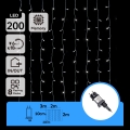 Aigostar - Guirlande lumineuse LED d'extérieur 200xLED/8 fonctions 5x2m IP44 blanc froid