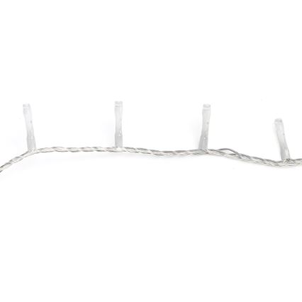 Aigostar - Guirlande lumineuse LED extérieure, 400 LED, 8 modes, 20 m, IP44, blanc chaud