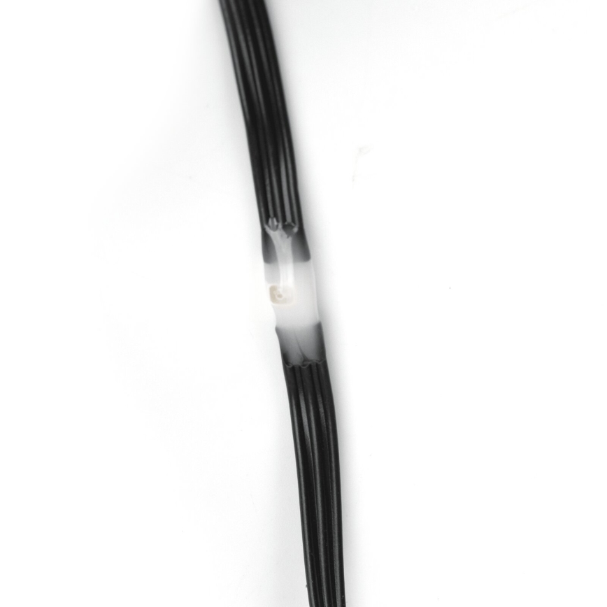 Aigostar - Guirlande lumineuse LED d'extérieur, 50 LED, 8 modes, fonctionnement sur 3 piles AA, 5,3 m, IP44, blanc froid