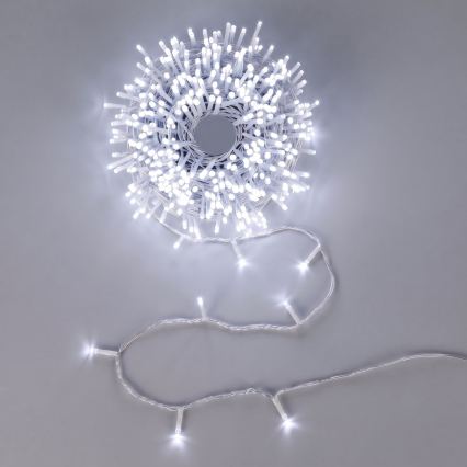 Aigostar - Guirlande lumineuse LED d'extérieur 50xLED 5,3m IP44 blanc froid