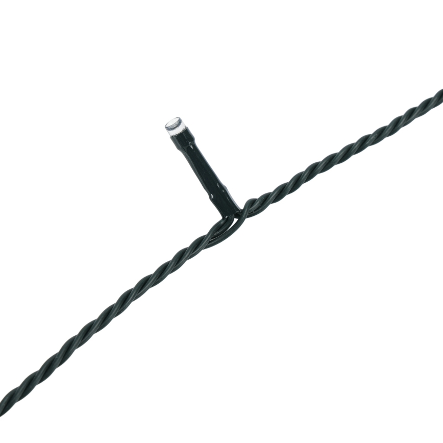Aigostar - Guirlande lumineuse LED d'extérieur pour Noël, 150 LED, 8 modes, 18 m, IP44, blanc froid
