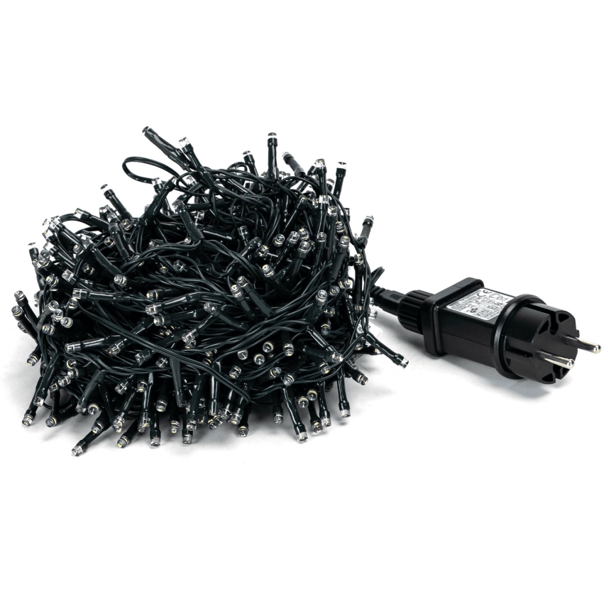 Aigostar - Guirlande lumineuse LED d'extérieur pour Noël 400 LED / 8 fonctions 23 m IP44 blanc chaud