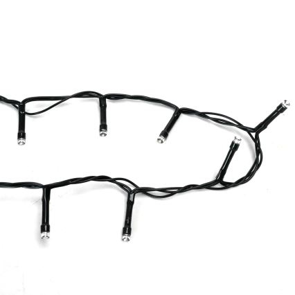 Aigostar - Guirlande LED extérieure 400 LED / 8 fonctions, 4 x AA, 20,3 m, IP44, multicolore