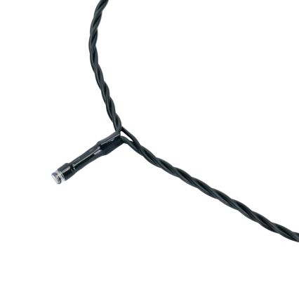 Aigostar - Guirlande de Noël solaire à LED 200 LED/8 fonctions, 22 m, IP65, blanc froid, 800 mAh