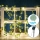 Aigostar - Guirlande solaire 100xLED/12m IP65 blanc chaud eucalyptus