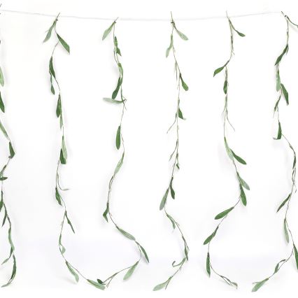 Aigostar - Guirlande solaire 70xLED/4x1m IP65 blanc chaud olive