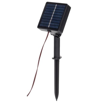 Aigostar - Guirlande solaire 72xLED/4m IP65 blanc chaud branches d'arbres