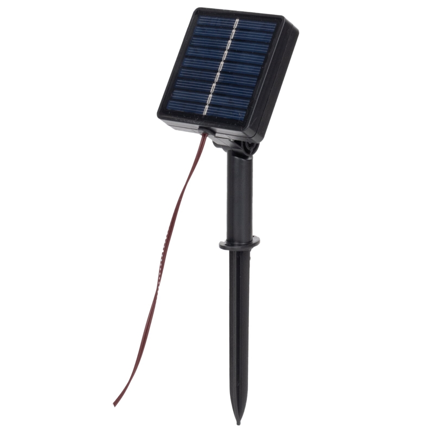 Aigostar - Guirlande solaire 72xLED/4m IP65 blanc chaud branches d'arbres