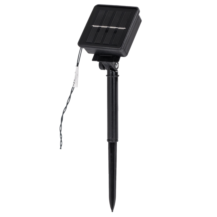 Aigostar - Guirlande de Noël solaire à LED 200 LED / 8 fonctions 22 m IP65 multicolore 800 mAh