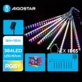 Aigostar - Guirlande solaire LED 384xLED/13m IP65 1200 mAh multicolore