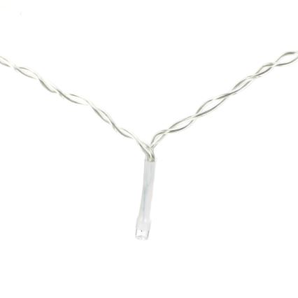 Aigostar - Guirlande solaire LED 120xLED/8 fonctions 3x0,6m 500 mAh IP65 blanc froid