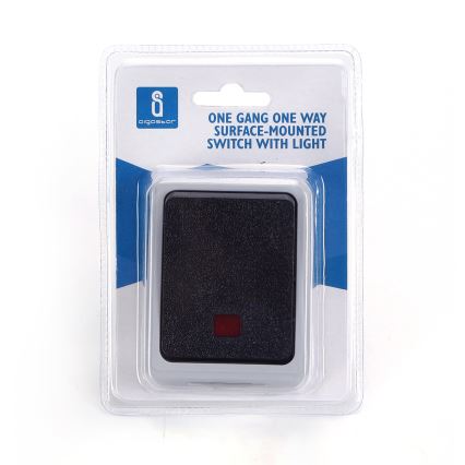 Aigostar - Interrupteur 1 bouton IP54
