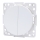 Aigostar - Interrupteur double sans cadre n° 6+6, blanc