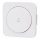 Aigostar - Interrupteur simple avec cadre pour sonnette, blanc