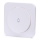 Aigostar - Interrupteur simple pour sonnette avec cadre, blanc
