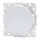 Aigostar - Interrupteur simple sans cadre n° 1 blanc