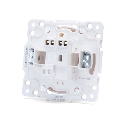 Aigostar - Interrupteur simple sans cadre n° 1 blanc