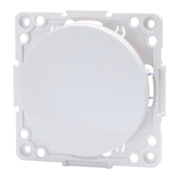 Aigostar - Interrupteur simple sans cadre n° 6, blanc
