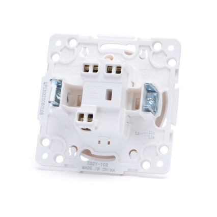 Aigostar - Interrupteur simple sans cadre n° 6 blanc