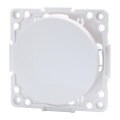 Aigostar - Interrupteur simple sans cadre n°1, blanc