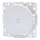 Aigostar - Interrupteur simple sans cadre pour sonnette, blanc