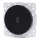 Aigostar - Interrupteur simple sans cadre pour sonnette, noir