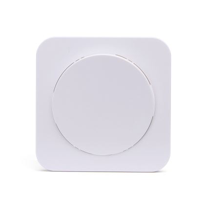 Aigostar - Interrupteur unipolaire avec cadre n°1, blanc