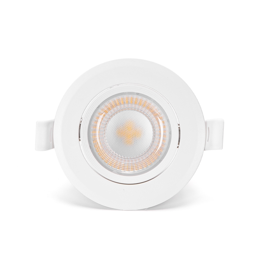 Aigostar - KIT de 3 Spots LED/5W/230V 3000K diamètre 8,5 cm blanc