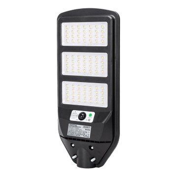 Aigostar - Lampadaire solaire avec détecteur LED/150W/3,2V 8000mAh IP65 6500K + télécommande