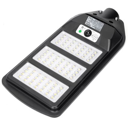 Aigostar - Lampadaire solaire avec détecteur LED/150W/3,2V 8000mAh IP65 6500K + télécommande