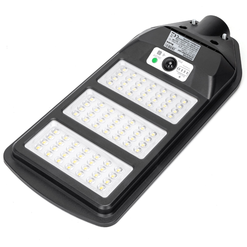 Aigostar - Lampadaire solaire avec détecteur LED/150W/3,2V 8000mAh IP65 6500K + télécommande