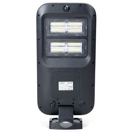 Aigostar - Lampadaire solaire avec détecteur LED/180W/4V 7500mAh IP65 + télécommande